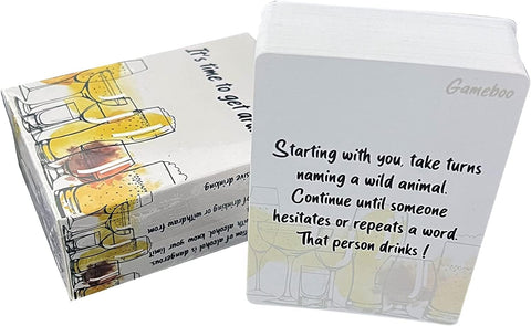 Gameboo Drinking card games for adults, Funny drinking party card game, Adult/couples Drinking Games perfect For Parties, Hen Do's, Stag Nights, Girls night out and Students drinking card games