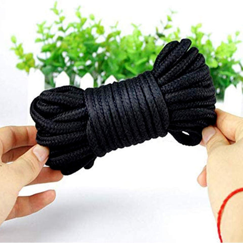 iZEN Cotton Rope Cord, 1 Roll - 65ft/20m Soft Cotton Rope, Cotton Twine Rope, Braided Cotton Cord, 20 meters Roll, Twisted Cotton Rope for Gardening, DIY, Packaging, Interior Decoration, Climbing