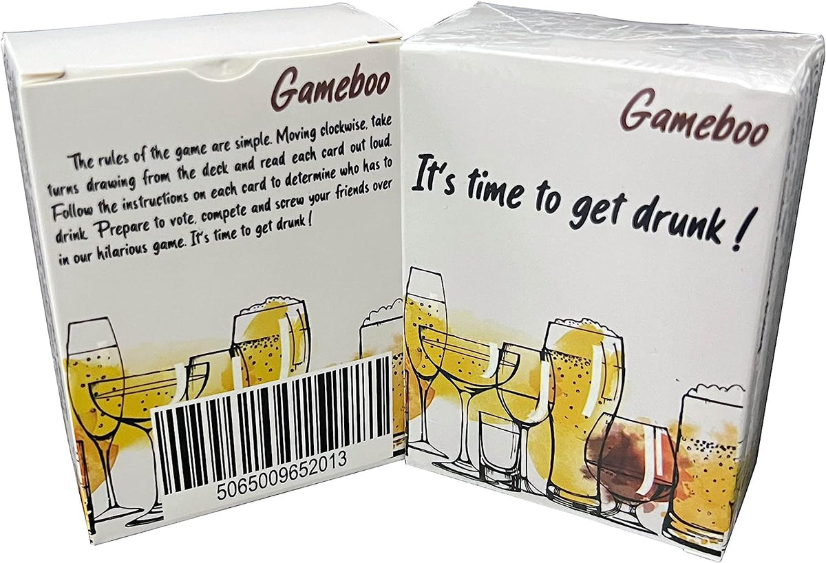 Gameboo Drinking card games for adults, Funny drinking party card game, Adult/couples Drinking Games perfect For Parties, Hen Do's, Stag Nights, Girls night out and Students drinking card games