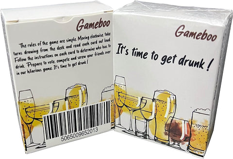 Gameboo Drinking card games for adults, Funny drinking party card game, Adult/couples Drinking Games perfect For Parties, Hen Do's, Stag Nights, Girls night out and Students drinking card games